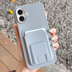 Ốp lưng điện thoại kèm ví gập hình vuông, dành cho iPhone 17 Pro Max, iPhone 17 Pro, iPhone 17, iPhone Air, iPhone 16 Pro Max, iPhone 16 Pro