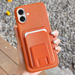 Ốp lưng điện thoại kèm ví gập hình vuông, dành cho iPhone 17 Pro Max, iPhone 17 Pro, iPhone 17, iPhone Air, iPhone 16 Pro Max, iPhone 16 Pro