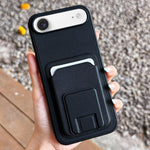 Ốp lưng điện thoại kèm ví gập hình vuông, dành cho iPhone 17 Pro Max, iPhone 17 Pro, iPhone 17, iPhone Air, iPhone 16 Pro Max, iPhone 16 Pro