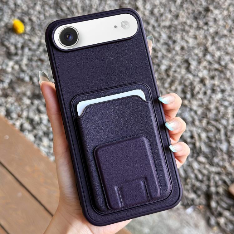 Ốp lưng điện thoại kèm ví gập hình vuông, dành cho iPhone 17 Pro Max, iPhone 17 Pro, iPhone 17, iPhone Air, iPhone 16 Pro Max, iPhone 16 Pro