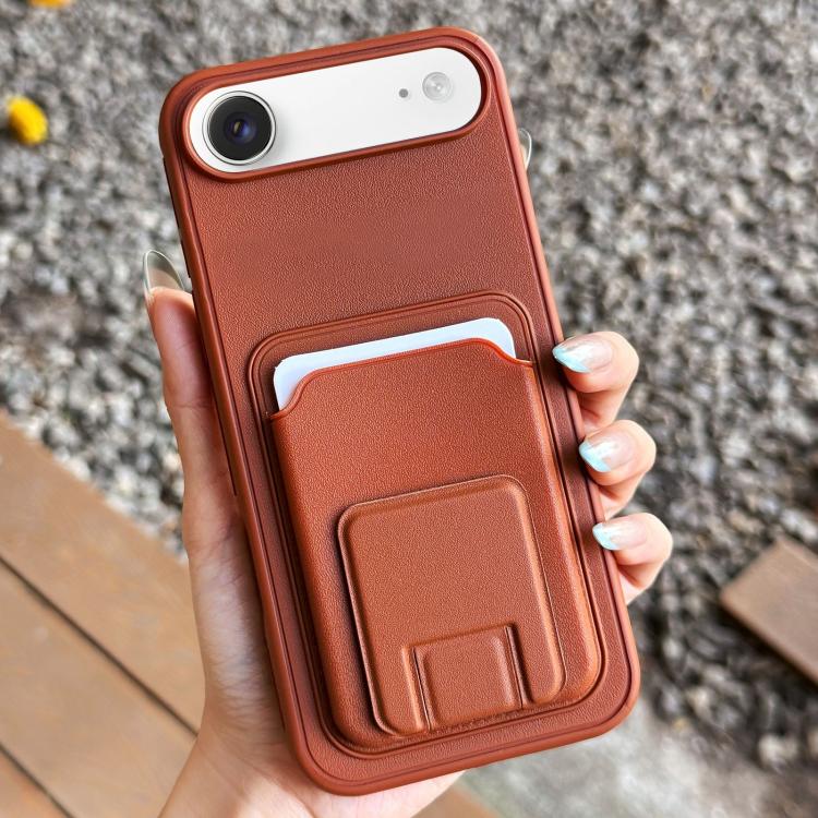Ốp lưng điện thoại kèm ví gập hình vuông, dành cho iPhone 17 Pro Max, iPhone 17 Pro, iPhone 17, iPhone Air, iPhone 16 Pro Max, iPhone 16 Pro