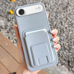 Ốp lưng điện thoại kèm ví gập hình vuông, dành cho iPhone 17 Pro Max, iPhone 17 Pro, iPhone 17, iPhone Air, iPhone 16 Pro Max, iPhone 16 Pro