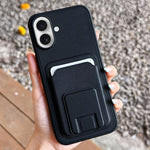 Ốp lưng điện thoại kèm ví gập hình vuông, dành cho iPhone 16 Plus, iPhone 16, iPhone 15 Pro Max, iPhone 15 Pro, iPhone 15 Plus, iPhone 15