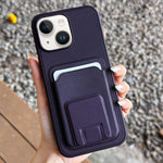 Ốp lưng điện thoại kèm ví gập hình vuông, dành cho iPhone 16 Plus, iPhone 16, iPhone 15 Pro Max, iPhone 15 Pro, iPhone 15 Plus, iPhone 15