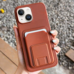 Ốp lưng điện thoại kèm ví gập hình vuông, dành cho iPhone 16 Plus, iPhone 16, iPhone 15 Pro Max, iPhone 15 Pro, iPhone 15 Plus, iPhone 15