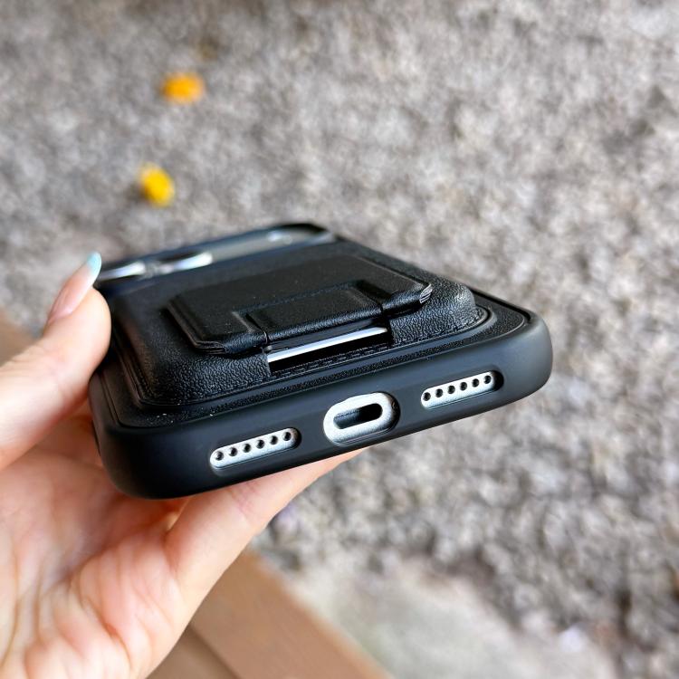 Ốp lưng điện thoại kèm ví gập hình vuông, dành cho iPhone 17 Pro Max, iPhone 17 Pro, iPhone 17, iPhone Air, iPhone 16 Pro Max, iPhone 16 Pro