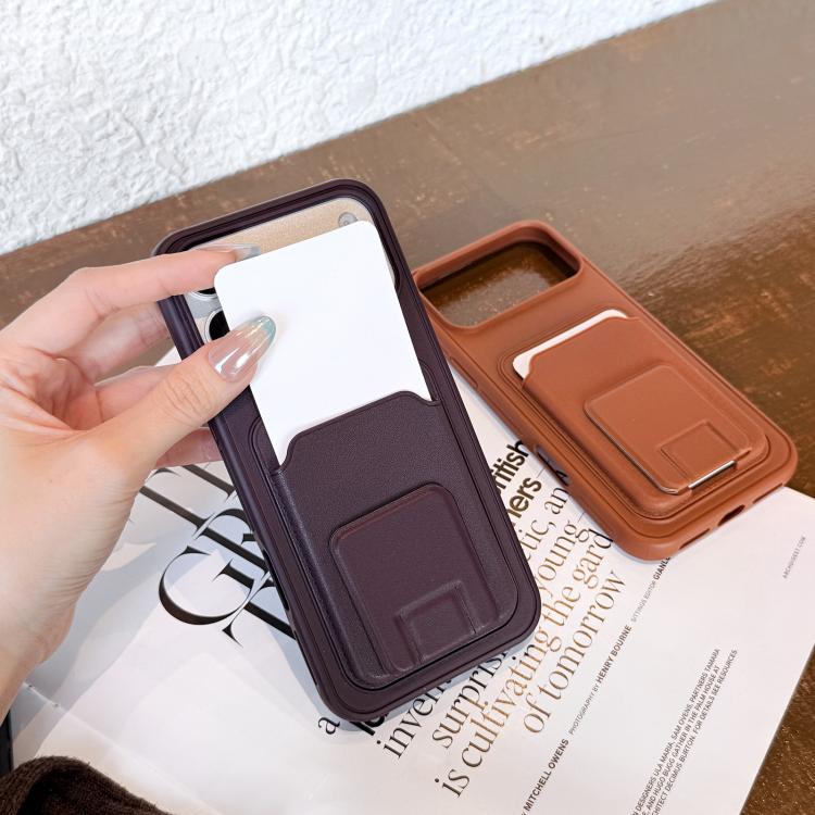 Ốp lưng điện thoại kèm ví gập hình vuông, dành cho iPhone 17 Pro Max, iPhone 17 Pro, iPhone 17, iPhone Air, iPhone 16 Pro Max, iPhone 16 Pro