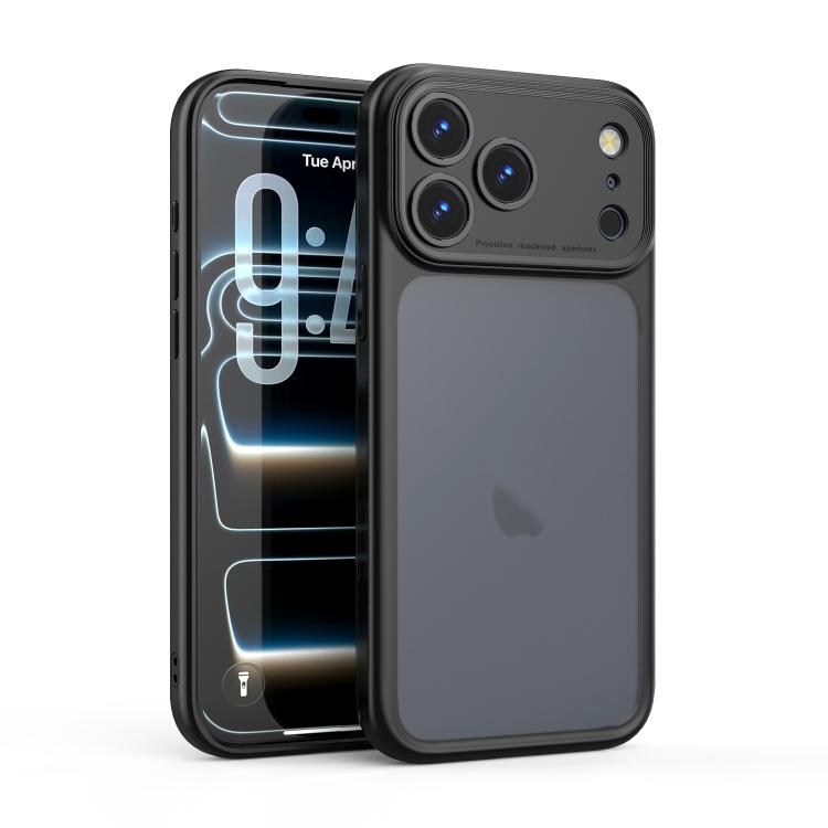Ốp lưng điện thoại PC trong suốt chống sốc có lỗ chính xác, dành cho iPhone 17 Pro Max, iPhone 17 Pro