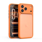 Ốp lưng điện thoại PC trong suốt chống sốc có lỗ chính xác, dành cho iPhone 17 Pro Max, iPhone 17 Pro