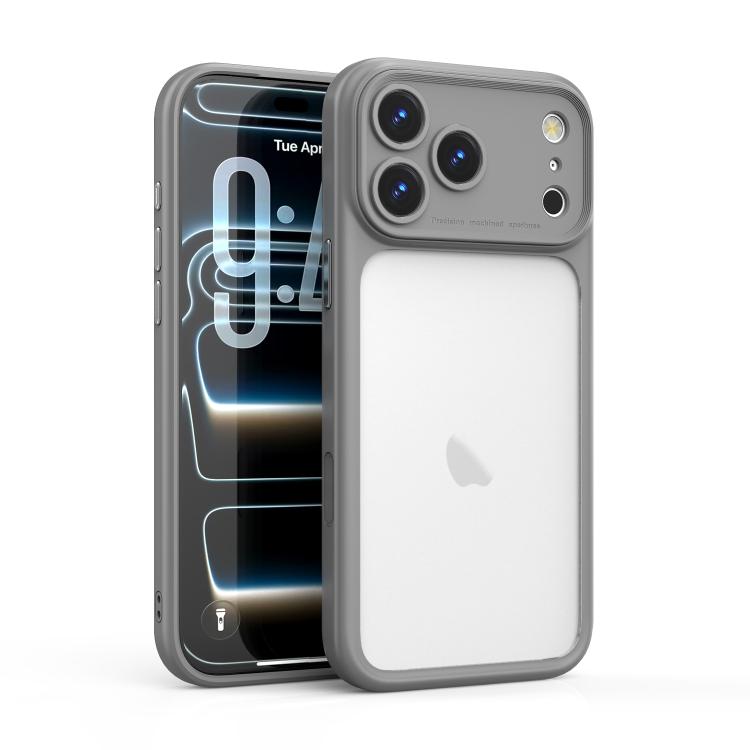 Ốp lưng điện thoại PC trong suốt chống sốc có lỗ chính xác, dành cho iPhone 17 Pro Max, iPhone 17 Pro