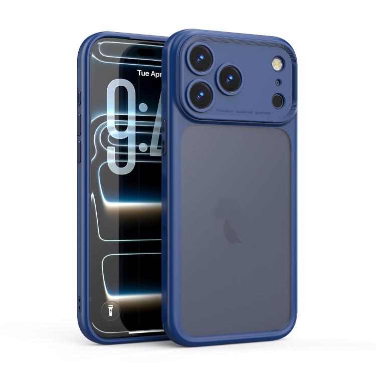 Ốp lưng điện thoại PC trong suốt chống sốc có lỗ chính xác, dành cho iPhone 17 Pro Max, iPhone 17 Pro