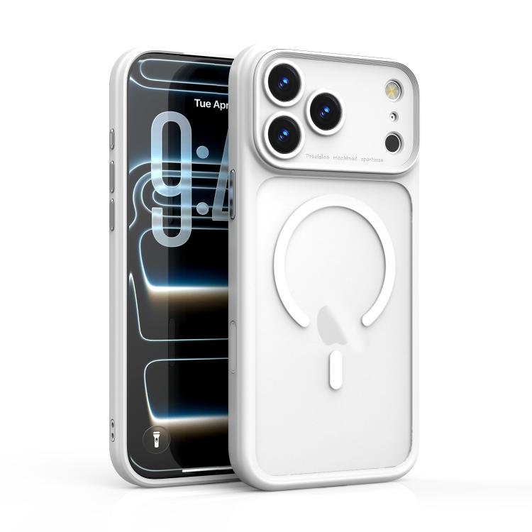 Ốp lưng điện thoại PC trong suốt chống sốc có nam châm và lỗ chính xác, dành cho iPhone 17 Pro Max, iPhone 17 Pro