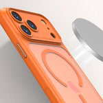 Ốp lưng điện thoại PC trong suốt chống sốc có nam châm và lỗ chính xác, dành cho iPhone 17 Pro Max, iPhone 17 Pro