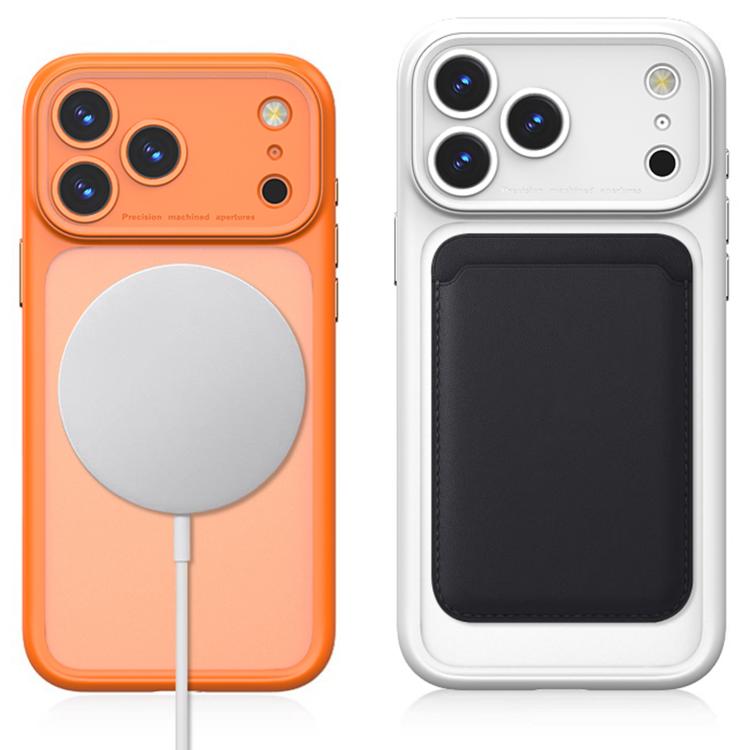 Ốp lưng điện thoại PC trong suốt chống sốc có nam châm và lỗ chính xác, dành cho iPhone 17 Pro Max, iPhone 17 Pro