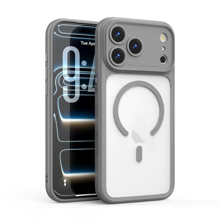 Ốp lưng điện thoại PC trong suốt chống sốc có nam châm và lỗ chính xác, dành cho iPhone 17 Pro Max, iPhone 17 Pro