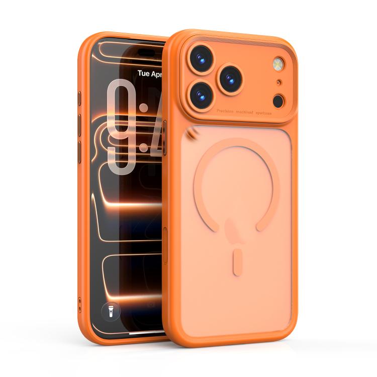 Ốp lưng điện thoại PC trong suốt chống sốc có nam châm và lỗ chính xác, dành cho iPhone 17 Pro Max, iPhone 17 Pro