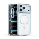 Ốp lưng điện thoại PC trong suốt chống sốc có nam châm và lỗ chính xác, dành cho iPhone 17 Pro Max, iPhone 17 Pro