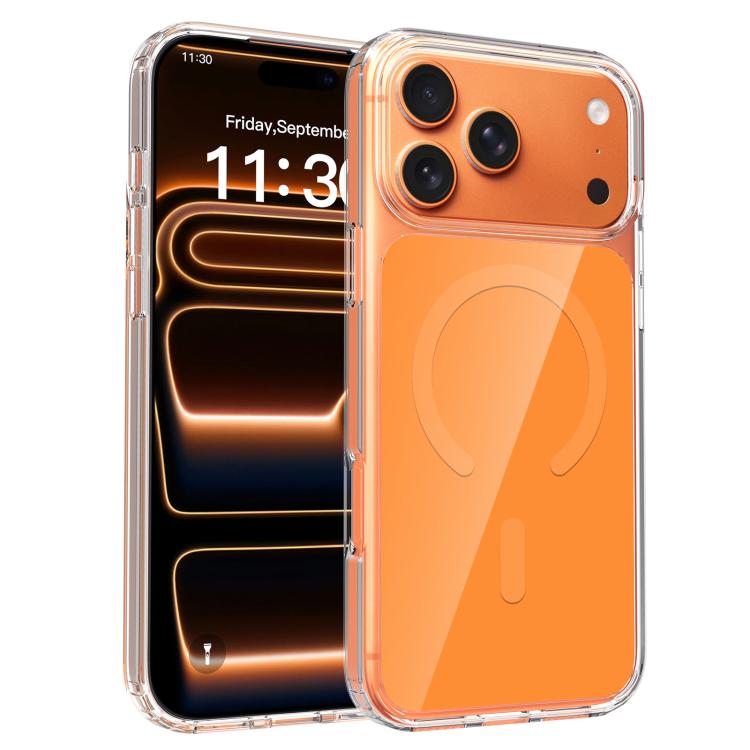 Ốp lưng điện thoại kết hợp PC cứng nhiều màu và TPU mềm có nam châm, dành cho iPhone 17 Pro Max, iPhone 17 Pro, iPhone 17