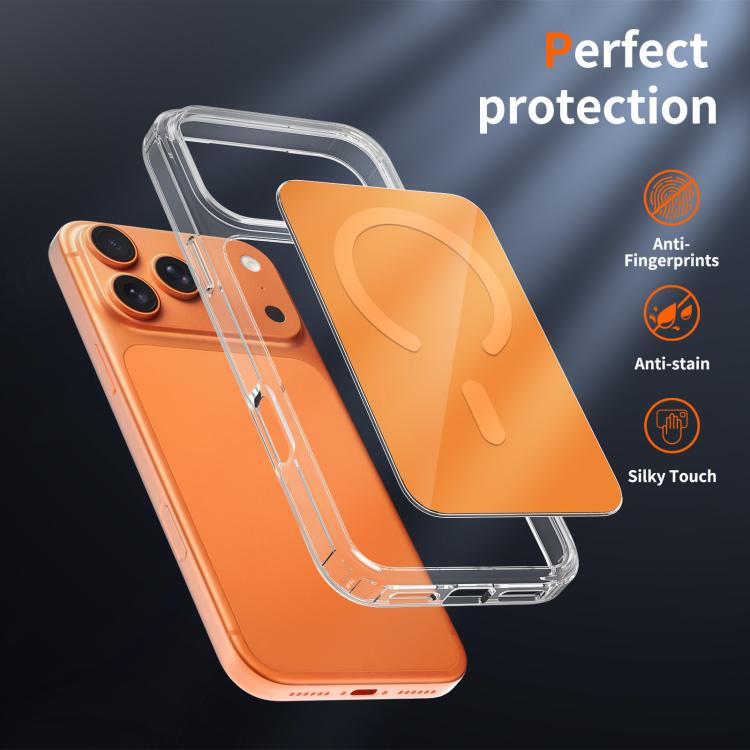Ốp lưng điện thoại kết hợp PC cứng nhiều màu và TPU mềm có nam châm, dành cho iPhone 17 Pro Max, iPhone 17 Pro, iPhone 17