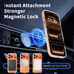 Ốp lưng điện thoại kết hợp PC cứng nhiều màu và TPU mềm có nam châm, dành cho iPhone 17 Pro Max, iPhone 17 Pro, iPhone 17