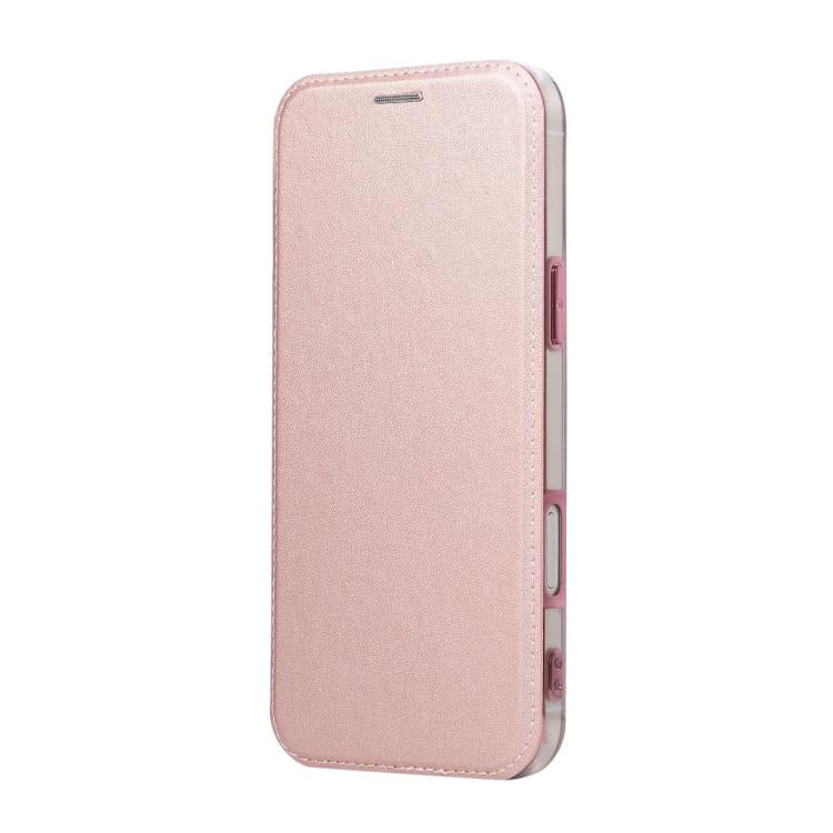 Ốp lưng điện thoại da thuần chay mạ nam châm siêu mỏng có giá đỡ xoay, dành cho iPhone 17e / 16e, iPhone 17 Pro Max, iPhone 17 Pro, iPhone 17, iPhone Air, iPhone 16 Pro Max