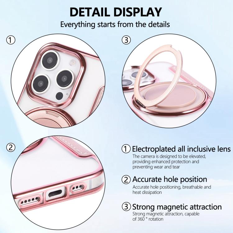 Ốp lưng điện thoại da thuần chay mạ nam châm siêu mỏng có giá đỡ xoay, dành cho iPhone 16 Pro, iPhone 16 Plus, iPhone 16, iPhone 15 Pro Max, iPhone 15 Pro, iPhone 15 Plus / 14 Plus