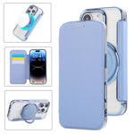 Ốp lưng điện thoại da thuần chay mạ nam châm siêu mỏng có giá đỡ xoay, dành cho iPhone 16 Pro, iPhone 16 Plus, iPhone 16, iPhone 15 Pro Max, iPhone 15 Pro, iPhone 15 Plus / 14 Plus