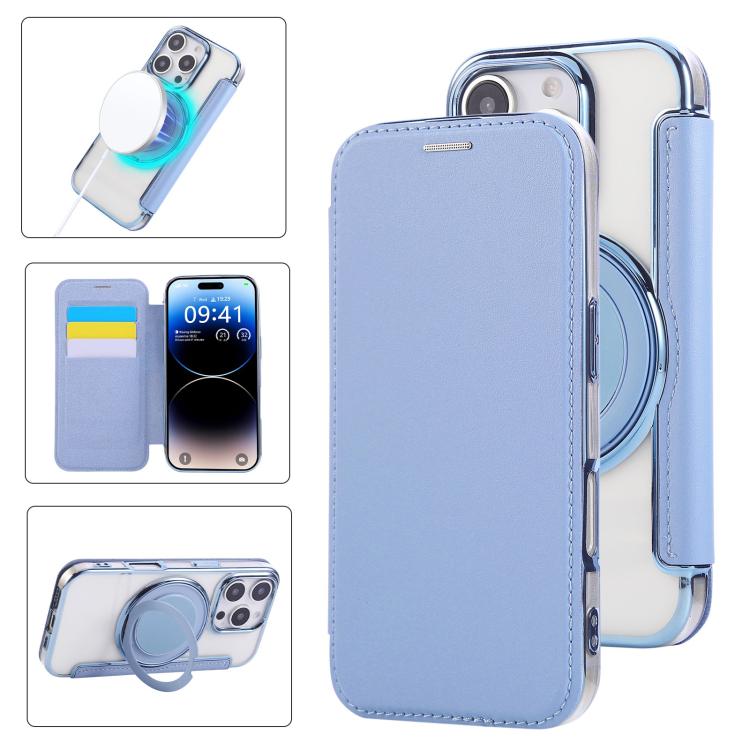 Ốp lưng điện thoại da thuần chay mạ nam châm siêu mỏng có giá đỡ xoay, dành cho iPhone 16 Pro, iPhone 16 Plus, iPhone 16, iPhone 15 Pro Max, iPhone 15 Pro, iPhone 15 Plus / 14 Plus
