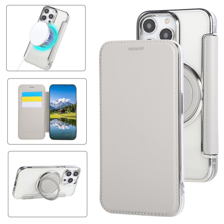 Ốp lưng điện thoại da thuần chay mạ nam châm siêu mỏng có giá đỡ xoay, dành cho iPhone 16 Pro, iPhone 16 Plus, iPhone 16, iPhone 15 Pro Max, iPhone 15 Pro, iPhone 15 Plus / 14 Plus