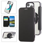 Ốp điện thoại da thuần chay mạ nam châm xoay siêu mỏng, dành cho iPhone 15, dành cho iPhone 14 / 13, dành cho iPhone 14 Pro, dành cho iPhone 14 Pro Max, dành cho iPhone 13 Pro Max, dành cho iPhone 13 Pro