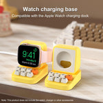 XDcase Giá đỡ sạc đồng hồ thông minh thiết kế máy đánh chữ cho Apple Watch