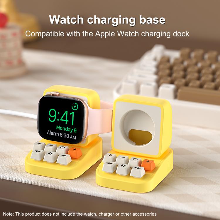 XDcase Giá đỡ sạc đồng hồ thông minh thiết kế máy đánh chữ cho Apple Watch
