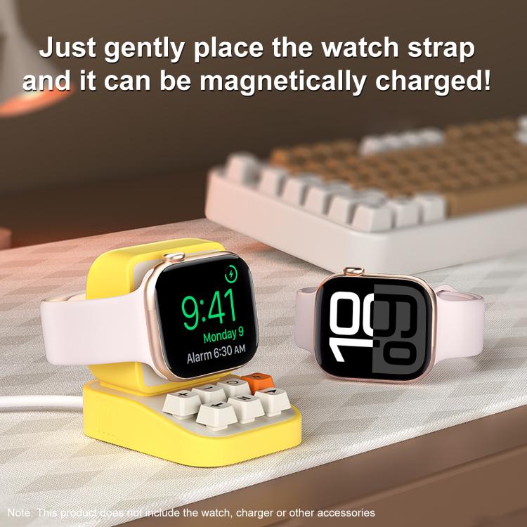 XDcase Giá đỡ sạc đồng hồ thông minh thiết kế máy đánh chữ cho Apple Watch