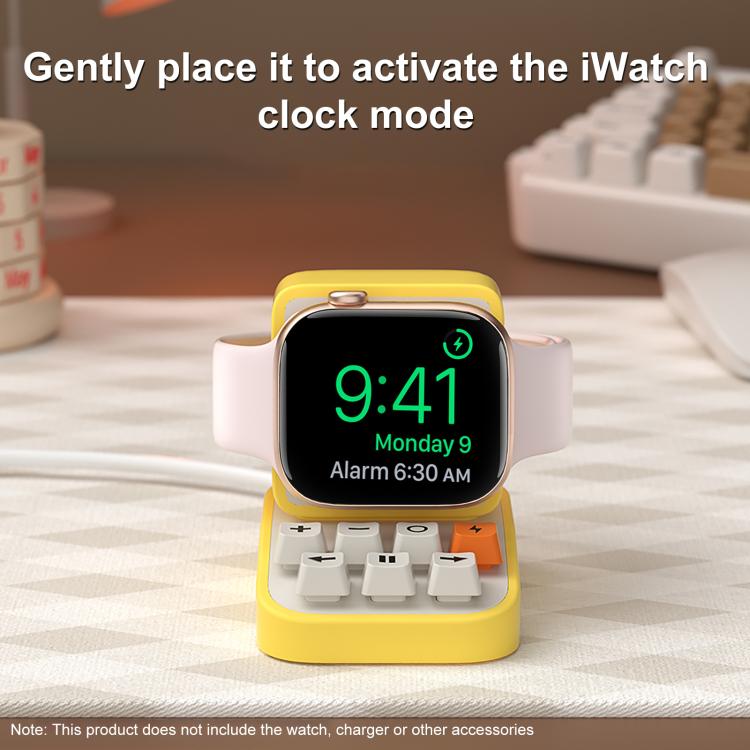 XDcase Giá đỡ sạc đồng hồ thông minh thiết kế máy đánh chữ cho Apple Watch