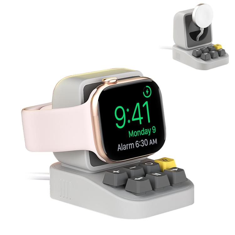 XDcase Giá đỡ sạc đồng hồ thông minh thiết kế máy đánh chữ cho Apple Watch