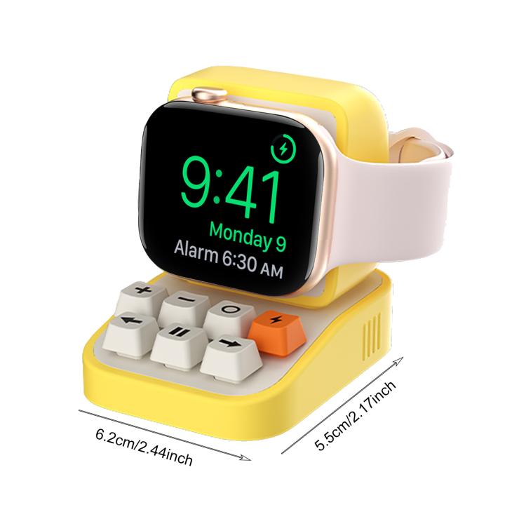 XDcase Giá đỡ sạc đồng hồ thông minh thiết kế máy đánh chữ cho Apple Watch