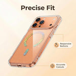Ốp lưng điện thoại TPU nam châm lấp lánh, dành cho iPhone 17 Pro Max, iPhone 17 Pro