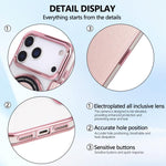 Ốp lưng điện thoại da thuần chay mạ nam châm siêu mỏng, dành cho iPhone 17 Pro Max, iPhone 17 Pro, iPhone 17, iPhone Air, iPhone 16e, iPhone 16 Pro Max