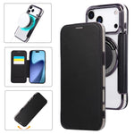 Ốp lưng điện thoại da thuần chay mạ nam châm siêu mỏng, dành cho iPhone 17 Pro Max, iPhone 17 Pro, iPhone 17, iPhone Air, iPhone 16e, iPhone 16 Pro Max
