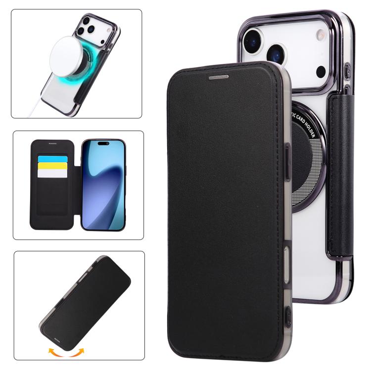 Ốp lưng điện thoại da thuần chay mạ nam châm siêu mỏng, dành cho iPhone 17 Pro Max, iPhone 17 Pro, iPhone 17, iPhone Air, iPhone 16e, iPhone 16 Pro Max