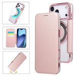 Ốp lưng điện thoại da thuần chay mạ nam châm siêu mỏng, dành cho iPhone 17 Pro Max, iPhone 17 Pro, iPhone 17, iPhone Air, iPhone 16e, iPhone 16 Pro Max