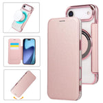 Ốp lưng điện thoại da thuần chay mạ nam châm siêu mỏng, dành cho iPhone 17 Pro Max, iPhone 17 Pro, iPhone 17, iPhone Air, iPhone 16e, iPhone 16 Pro Max