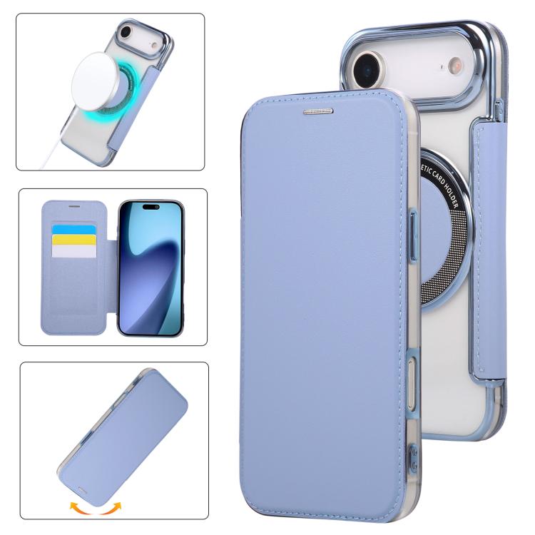 Ốp lưng điện thoại da thuần chay mạ nam châm siêu mỏng, dành cho iPhone 17 Pro Max, iPhone 17 Pro, iPhone 17, iPhone Air, iPhone 16e, iPhone 16 Pro Max