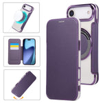 Ốp lưng điện thoại da thuần chay mạ nam châm siêu mỏng, dành cho iPhone 17 Pro Max, iPhone 17 Pro, iPhone 17, iPhone Air, iPhone 16e, iPhone 16 Pro Max