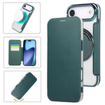 Ốp lưng điện thoại da thuần chay mạ nam châm siêu mỏng, dành cho iPhone 17 Pro Max, iPhone 17 Pro, iPhone 17, iPhone Air, iPhone 16e, iPhone 16 Pro Max