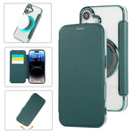 Ốp lưng điện thoại da thuần chay mạ nam châm siêu mỏng, dành cho iPhone 17 Pro Max, iPhone 17 Pro, iPhone 17, iPhone Air, iPhone 16e, iPhone 16 Pro Max