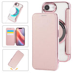 Ốp lưng điện thoại da thuần chay mạ nam châm siêu mỏng, dành cho iPhone 17 Pro Max, iPhone 17 Pro, iPhone 17, iPhone Air, iPhone 16e, iPhone 16 Pro Max