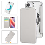 Ốp lưng điện thoại da thuần chay mạ nam châm siêu mỏng, dành cho iPhone 17 Pro Max, iPhone 17 Pro, iPhone 17, iPhone Air, iPhone 16e, iPhone 16 Pro Max