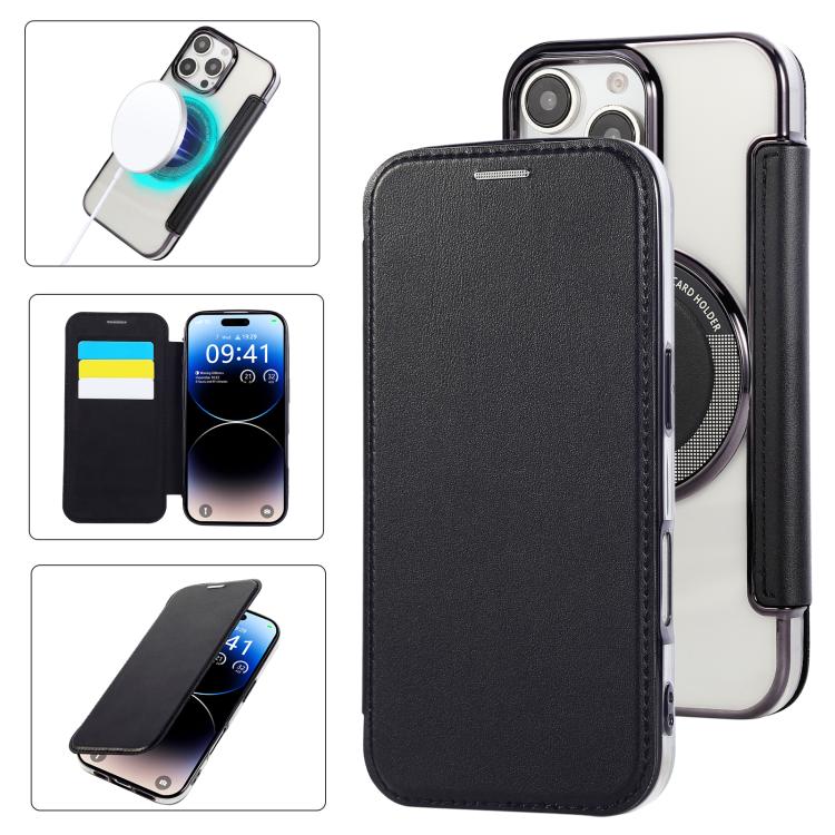 Ốp lưng điện thoại da thuần chay mạ nam châm siêu mỏng, dành cho iPhone 17 Pro Max, iPhone 17 Pro, iPhone 17, iPhone Air, iPhone 16e, iPhone 16 Pro Max