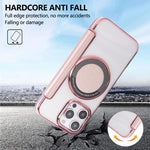 Ốp lưng điện thoại da thuần chay mạ nam châm siêu mỏng, dành cho iPhone 16 Pro, iPhone 16 Plus, iPhone 16, iPhone 15 Pro Max, iPhone 15 Pro, iPhone 15 Plus / 14 Plus